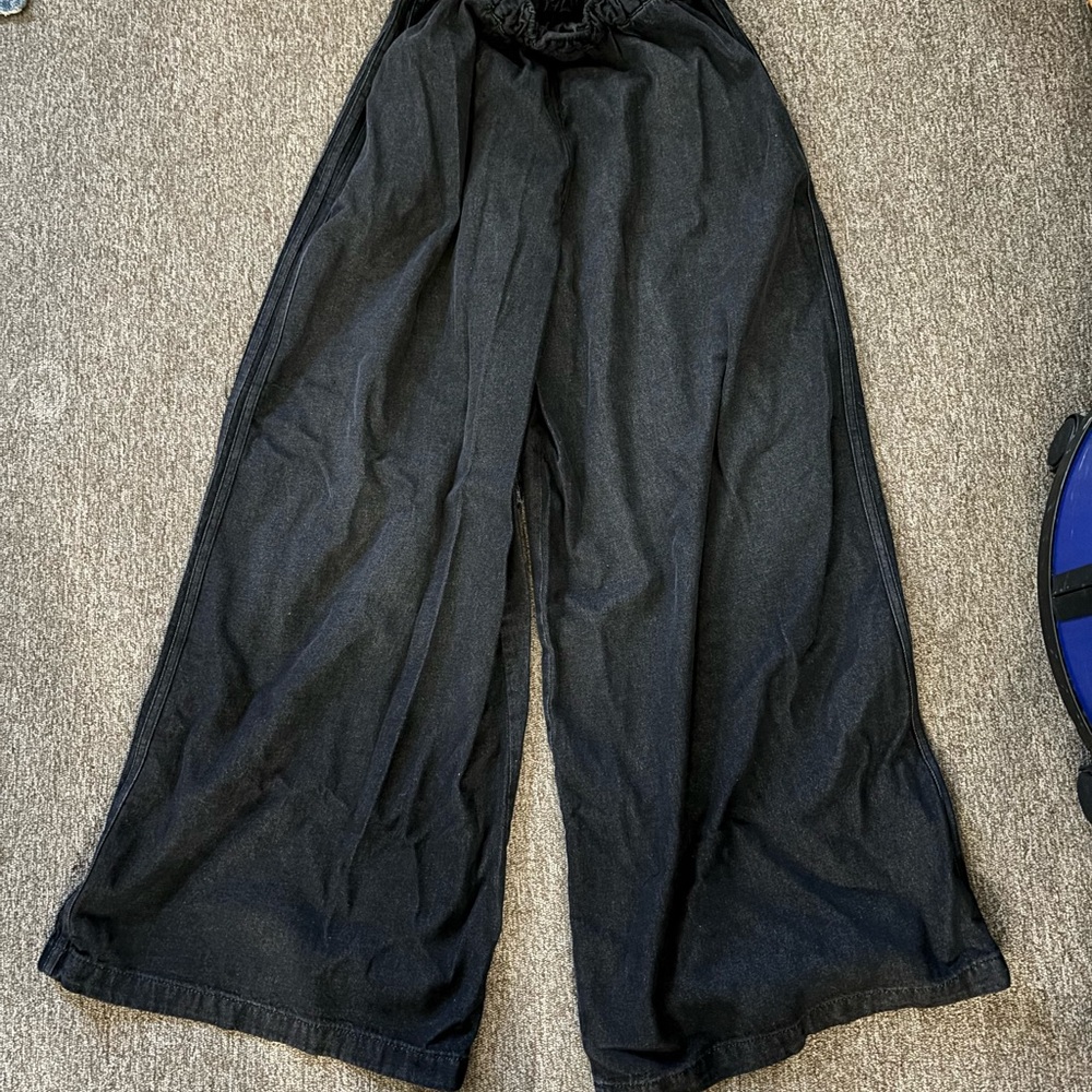 Adidas originals women’s vintage denim pants size 10 - Picture 2 of 4